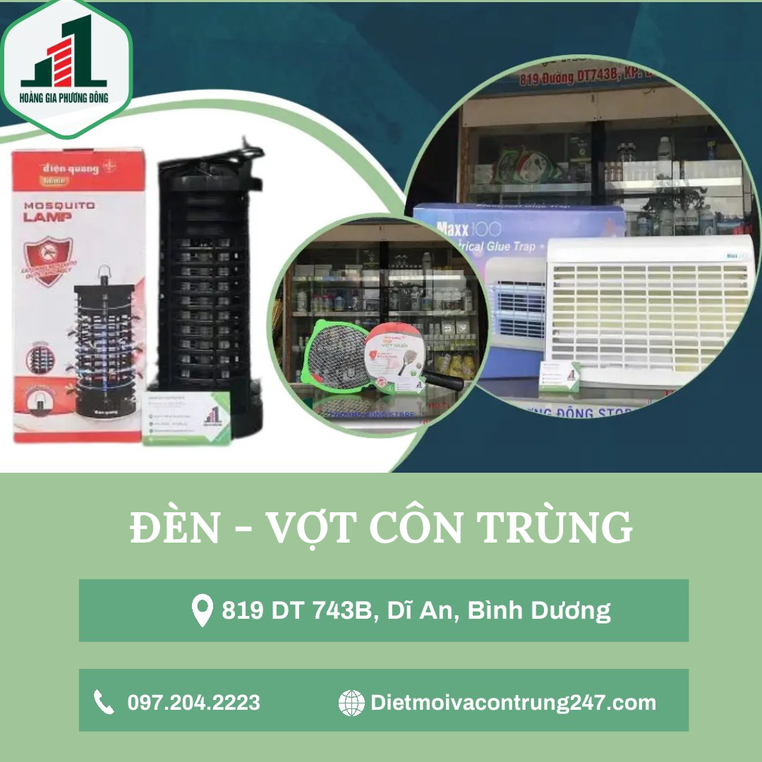 Đèn - vợt côn trùng